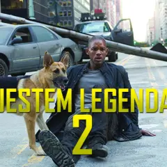 Will Smith i jego pies w opuszczonym mieście. Czy to początek kolejnej przygody, gdy jestem legendą 2?