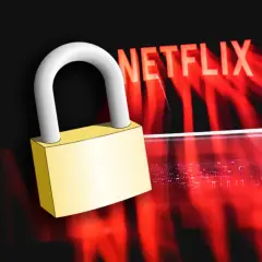 Kłódka blokuje dostęp do Netflixa. Koniec z dzieleniem konta, teraz każdy płaci sam.