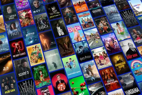Wybierz z setek **mega wciągające filmy** i seriale: od akcji po komedie, od klasyki po nowości.