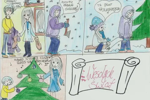 Jak narysować komiks świąteczny – proste kroki i inspiracje do rysowania