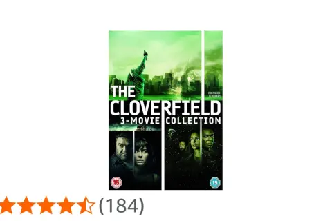 Kolekcja 3 filmów Cloverfield: zniszczony Nowy Jork, tajemnicze postaci i kosmiczne zagrożenie.