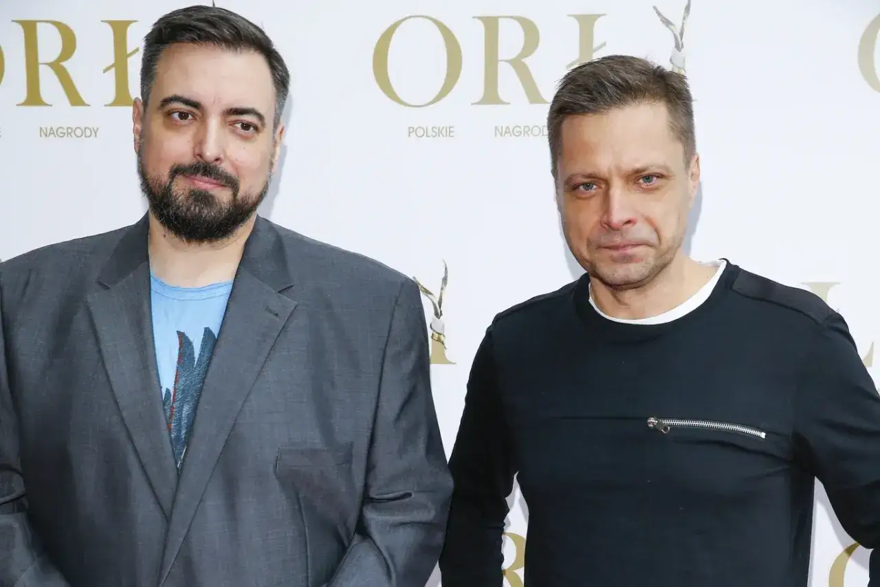Bracia Sekielscy, twórcy poruszającego filmu, na gali Orłów.