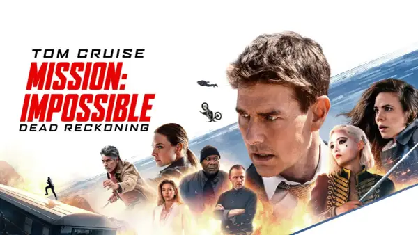 Tom Cruise w filmach "Mission: Impossible – Dead Reckoning". Ethan Hunt i jego zespół w akcji, skoki, pościgi i niebezpieczne misje.
