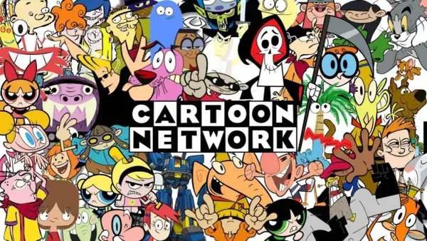 Wesoła zbieranina postaci z bajek Cartoon Network, od Atomówek po Ed, Edd n Eddy.